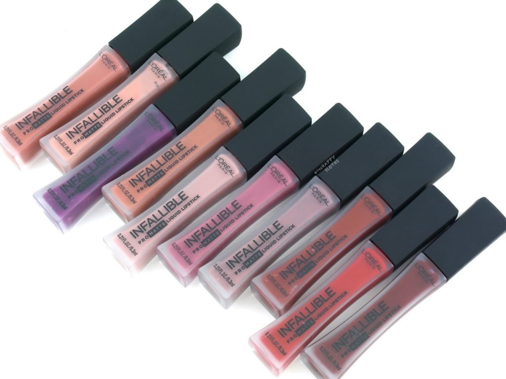 loreal-infallible-pro-matte-liquid-lipstick-review-swatches-0