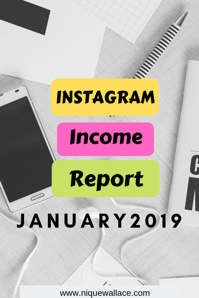 INSTAGRAM income report