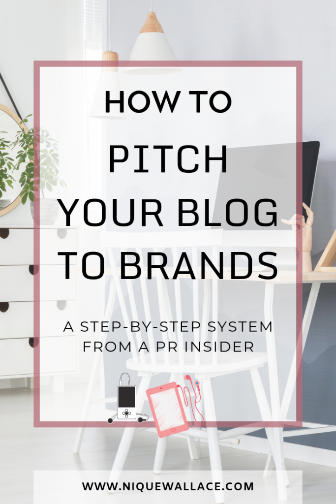 PITCH YOUR BLOG TO BRANDS