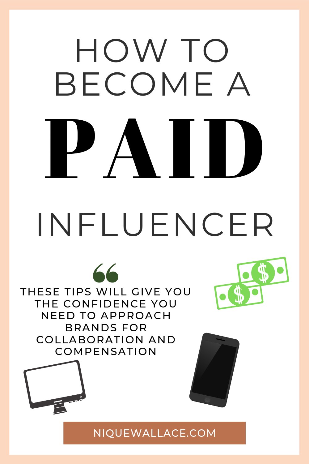 how to become a paid influencer