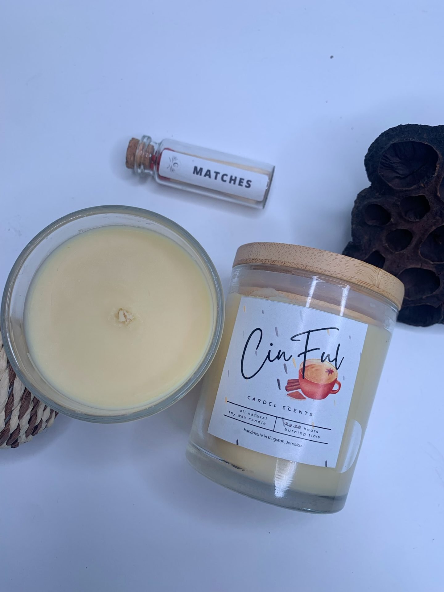 Cinful Natural Soy Wax Candle