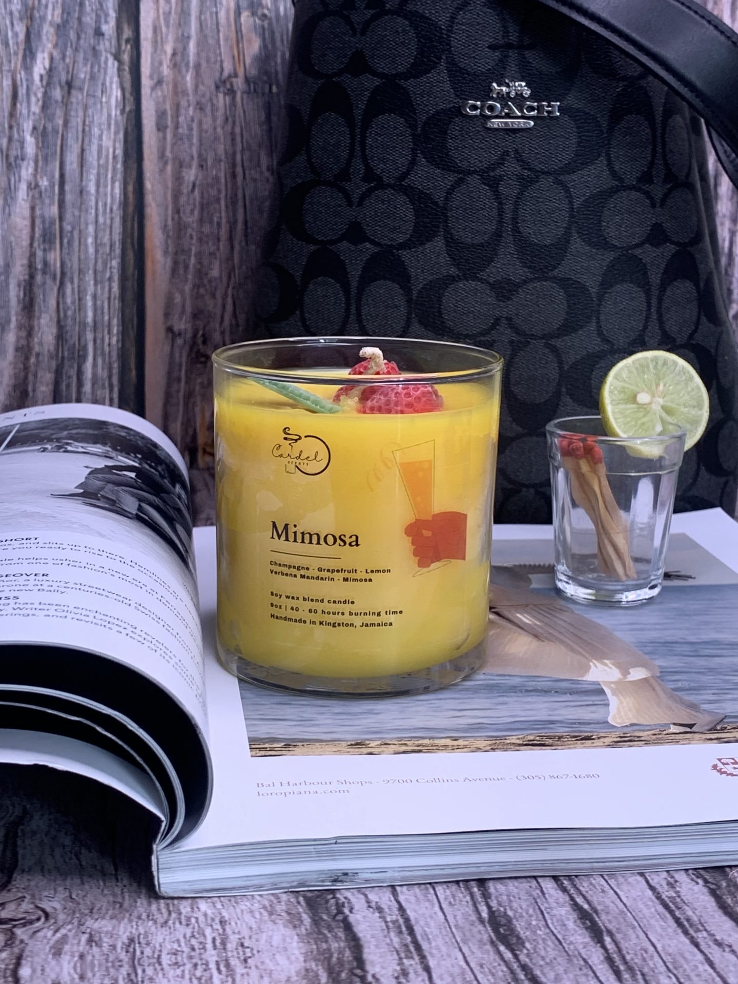 Cardelscents mimosa candle