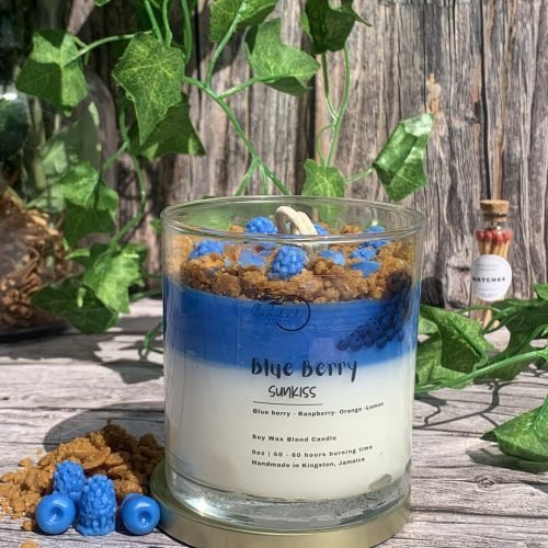 Blueberry candle